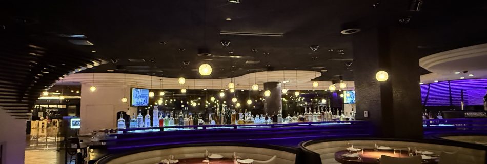 Innenansicht des STK Restaurants im Cosmopolitan